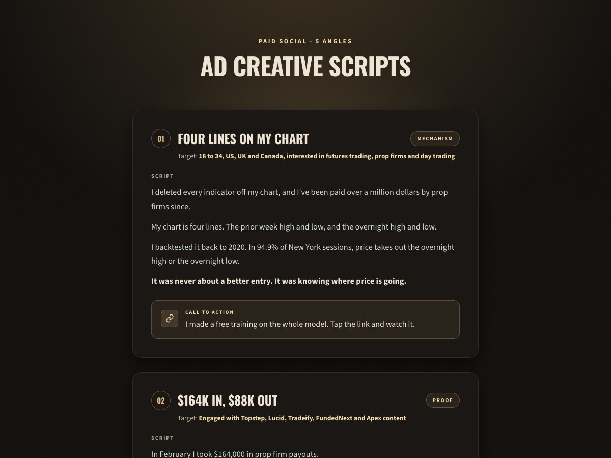 VSL ad scripts preview